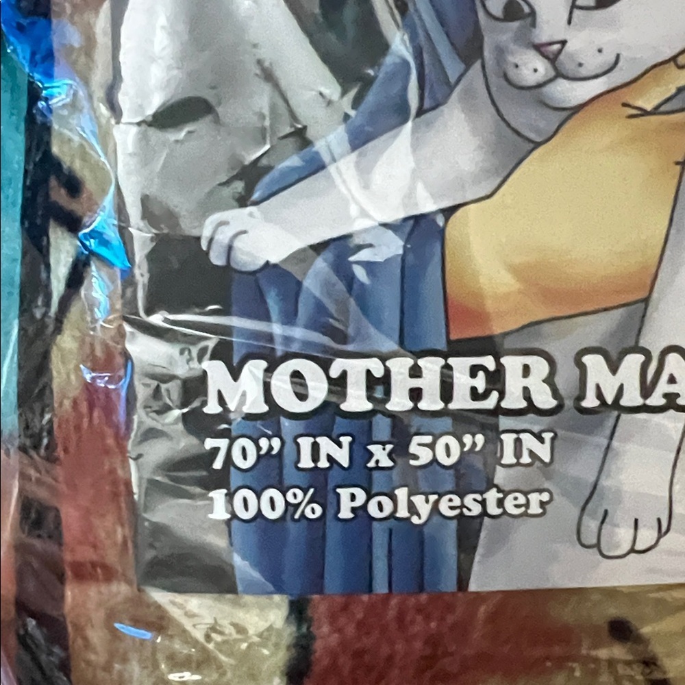 Ripndip MOTHER MARY BLANKET (BLACK) - Picture 7 of 7